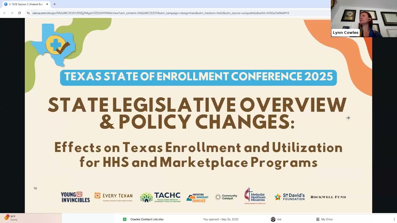 Effects on Texas Enrollment and Utilization for HHS and Marketplace Programs