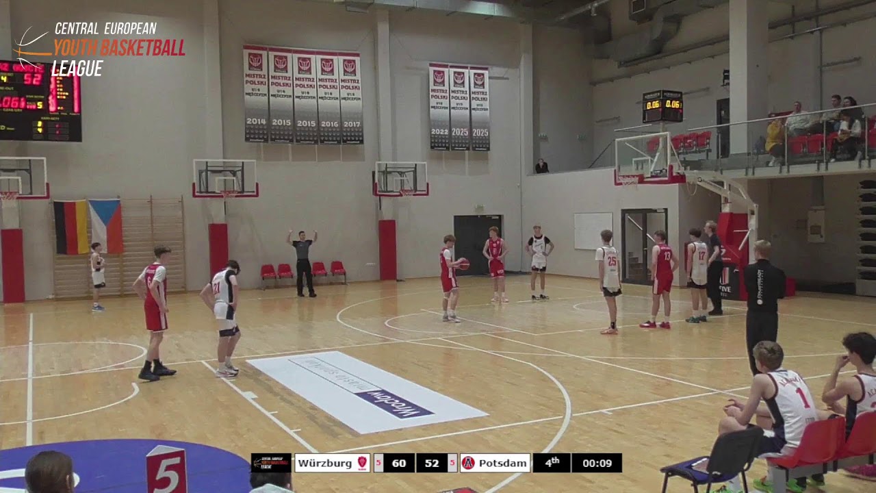 CEYBL U15, 15. 3. 2026, VR Bank Würzburg Akademie - Academy Potsdam