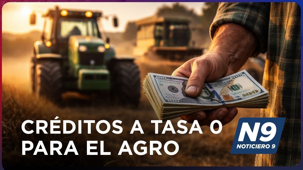 CRÉDITOS A TASA 0 PARA EL AGRO