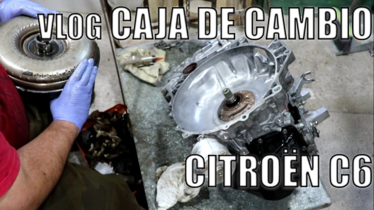 vlog Citroen C6 hacer una junta nueva caja de cambio automatica AM6B
