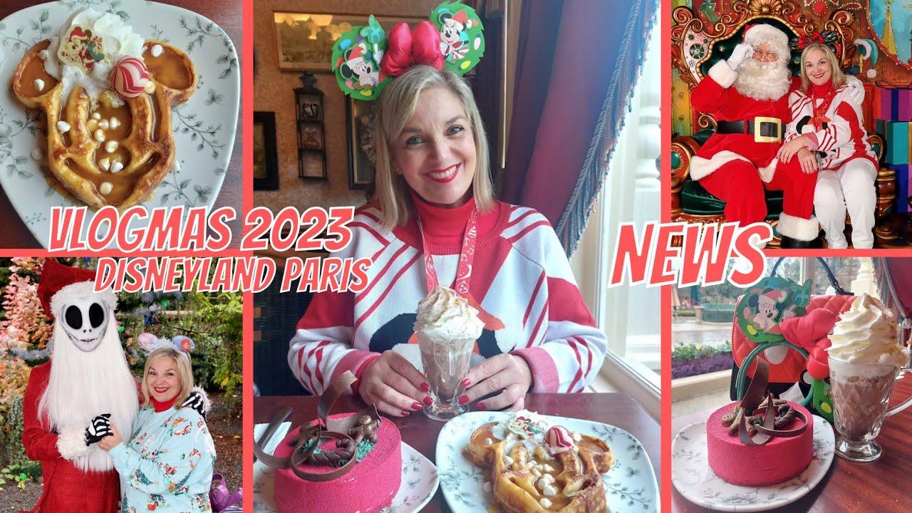 NEWS CHRISTMAS DISNEYLAND PARIS NOVEMBER 2023 | VLOGMAS 1