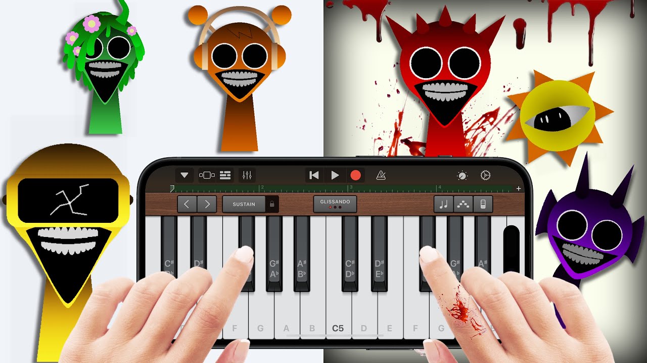 Incredibox Sprunki Durple Treatment Recreated in GarageBand!