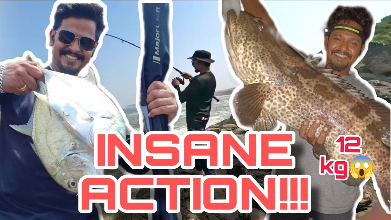 INSANE ACTION! Monster Grouper & GT Fishing | Bonus Video🎣🐟🔥