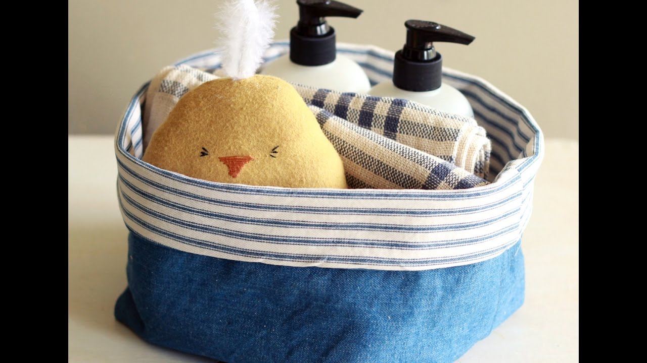 Fabric Gift Box Sewing Tutorial