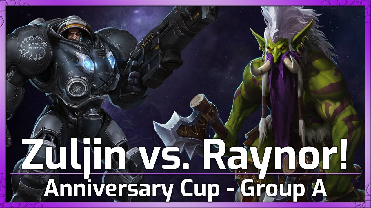 Zuljin vs. Raynor! - Anniversary Cup - Heroes of the Storm
