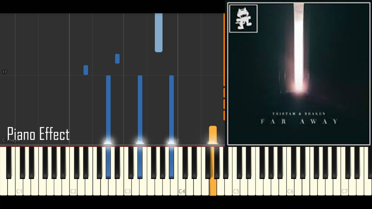 Tristam & Braken - Far Away (Piano Tutorial Synthesia)