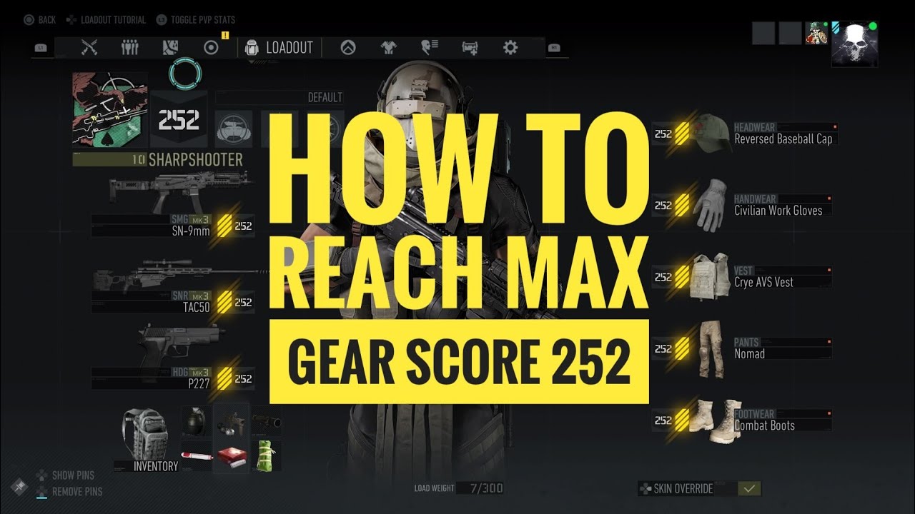 Ghost Recon: Breakpoint | How To Reach Max Gear Score 252