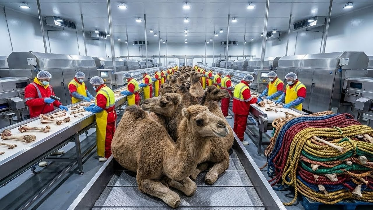 Iniside The Camel Bone Factory: Camel Bones To Million Dollar Ropes (Full Process)