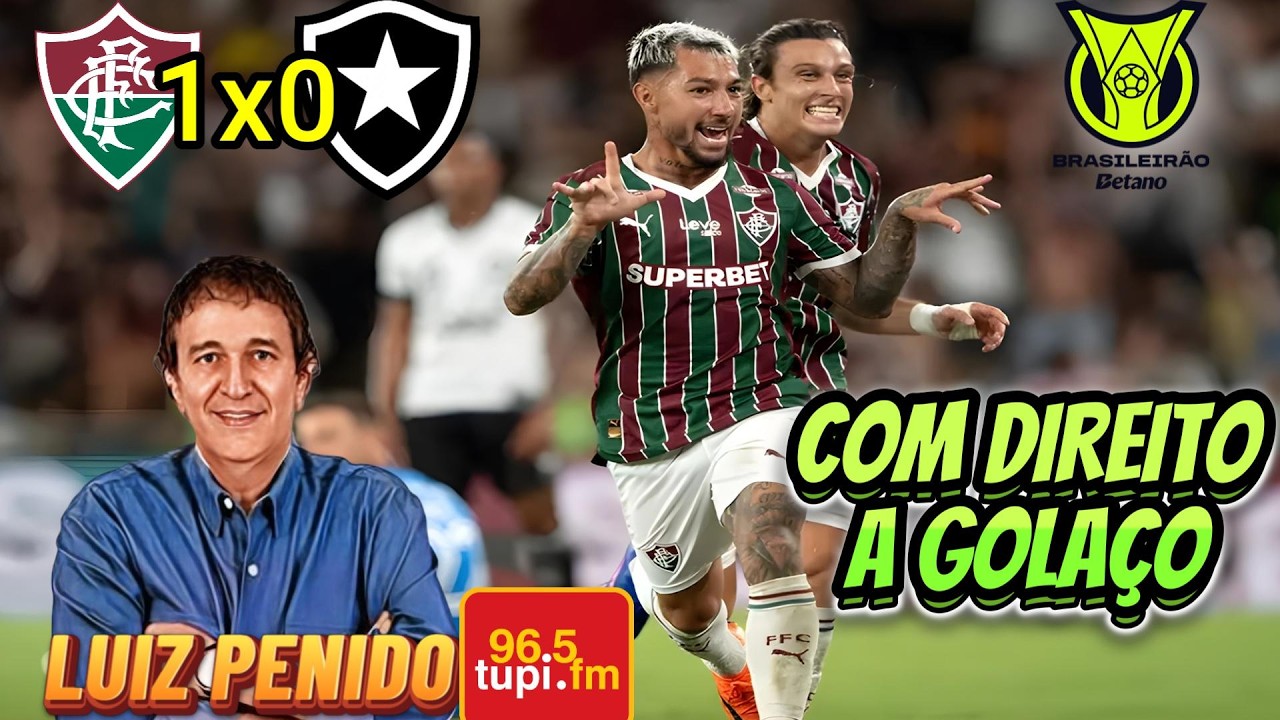 Fluminense 1 x 0 Botafogo Narração LUIZ PENIDO Brasileirão 2026
