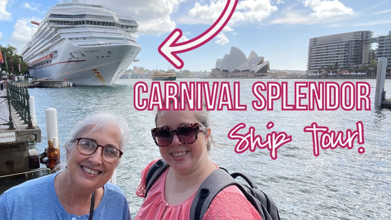 Carnival Splendor Ship Tour! Floor by Floor Look at the entire ship! (Australian Cruise)