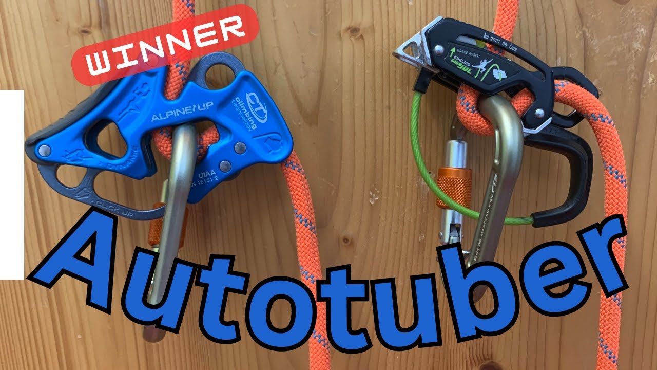 Восхождение с Autotuber — тест CT Alpine Up против Edelrid Giga Jul