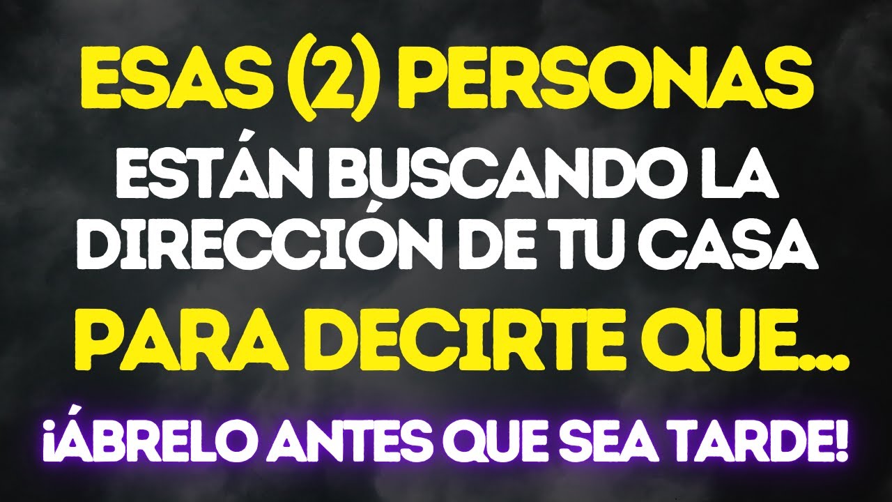 ÁBRELO ANTES QUE LO PEOR TE SUCEDA... Mensaje de Dios para mí hoy