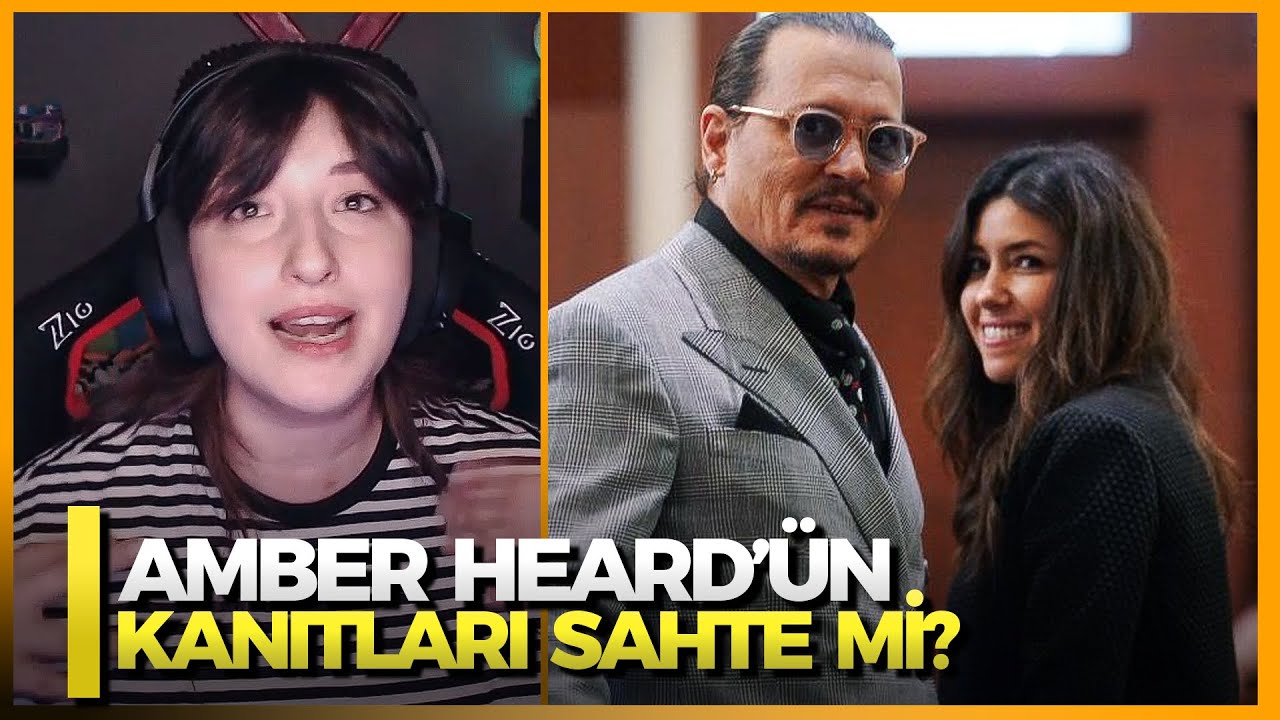 Pqueen - "Amber Heard'ün Kanıtları Sahte Mi?" İzliyor (Lilo TV)