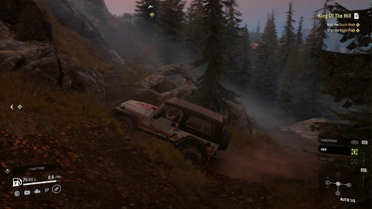 SnowRunner_ scut and truck work