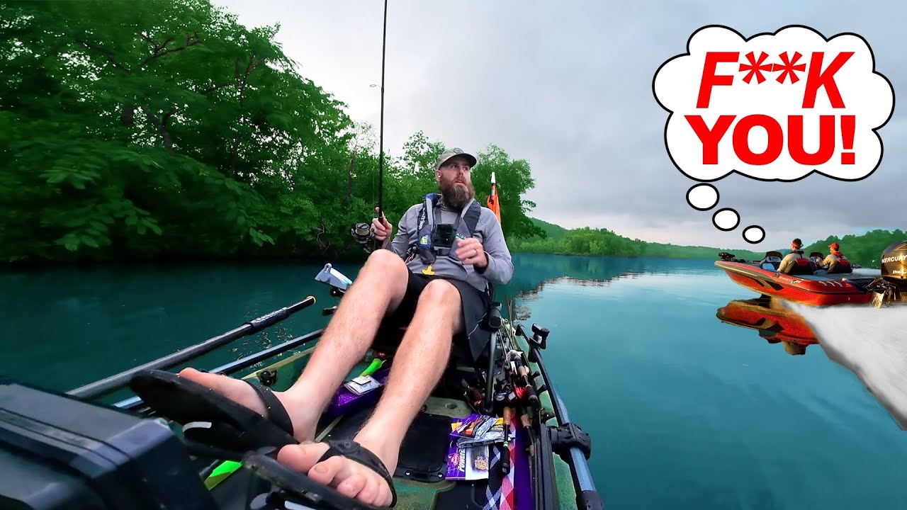 This Bass Boater HATES Kayak Anglers