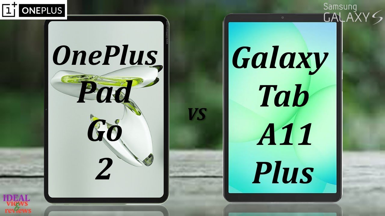 OnePlus Pad Go 2 против Samsung Tab A11 Plus: что лучше для геймеров?