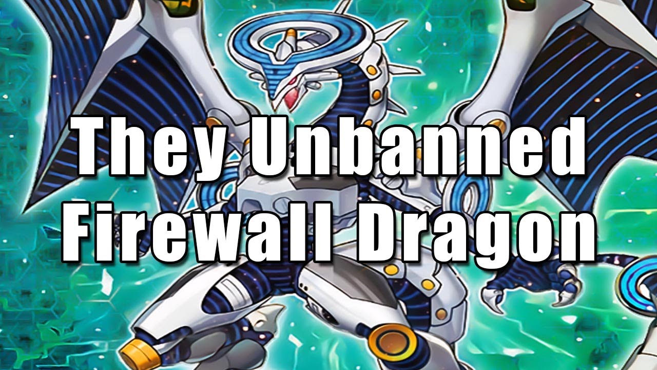 They Unbanned Firewall Dragon | Yu-Gi-Oh!