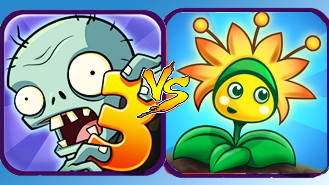 Plants vs Zombies 3 vs Angry Flower zombie