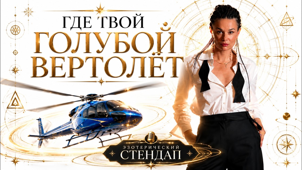 Куда летит твой голубой вертолет?