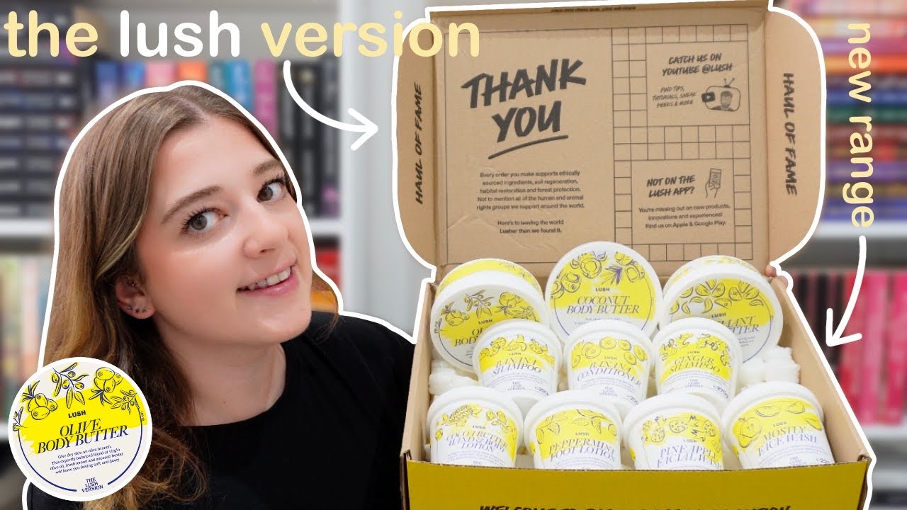 THE MOST CONTROVERSIAL LUSH COLLECTION? | THE LUSH VERSION RANGE UNBOXING • Melody Collis