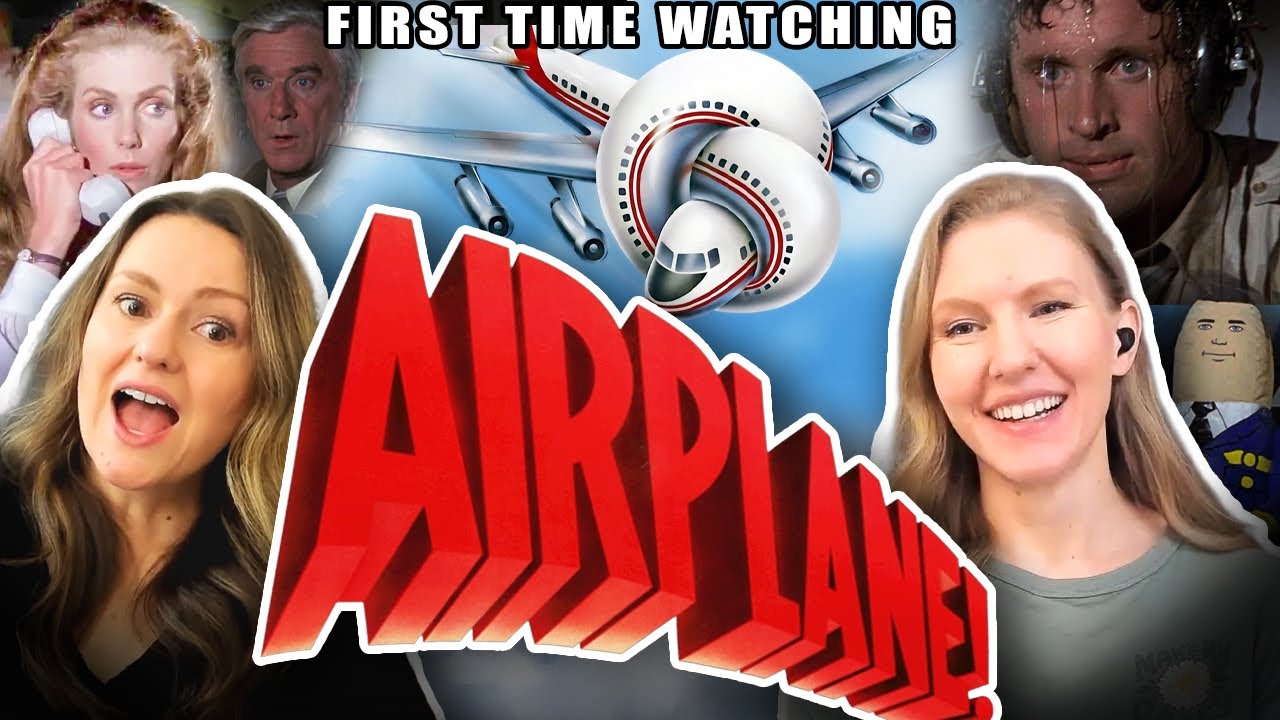 Our First Time Watching AIRPLANE! | Movie Reaction | Review & Commentary | Funniest Movie Ever?