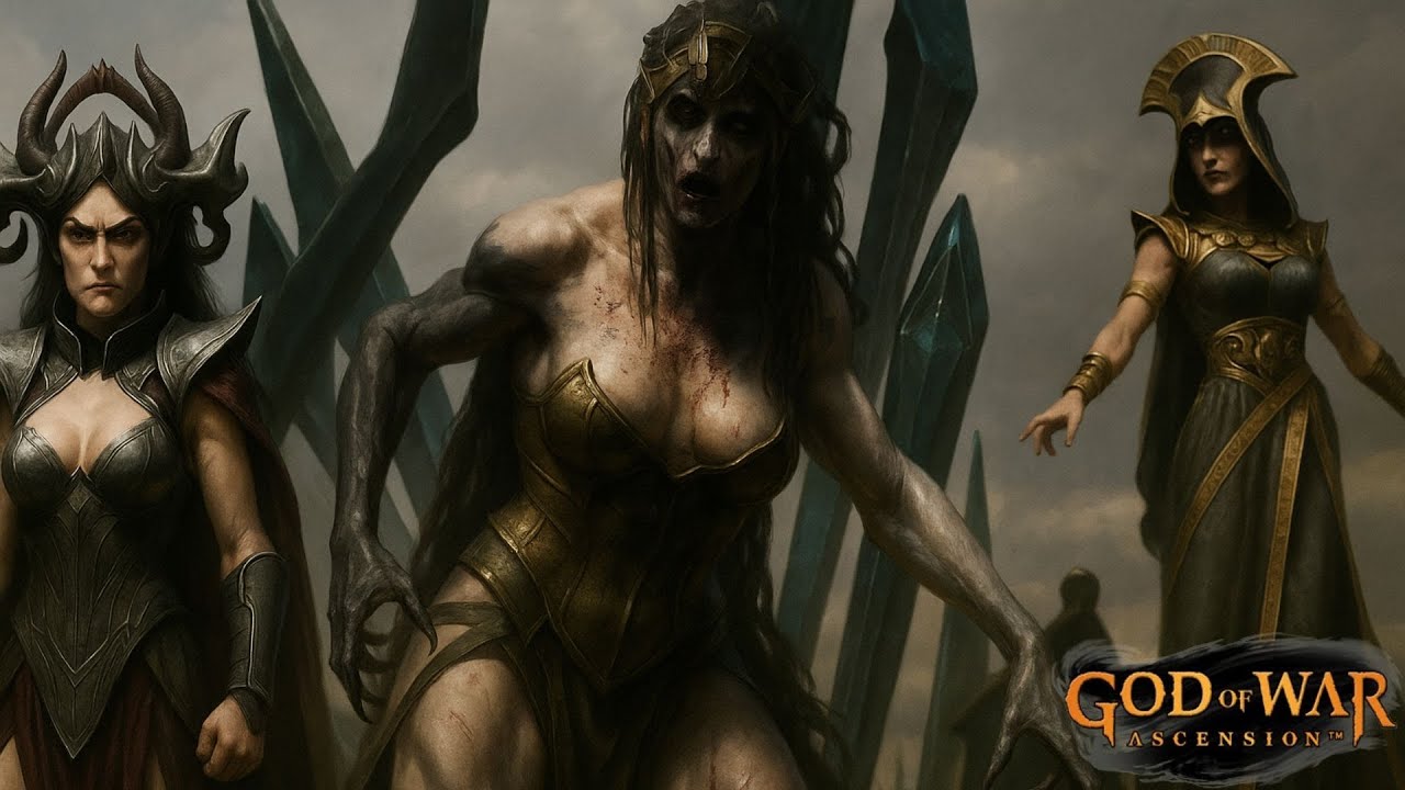 QUEM S&Atilde;O AS F&Uacute;RIAS em GOD OF WAR ASCENCION