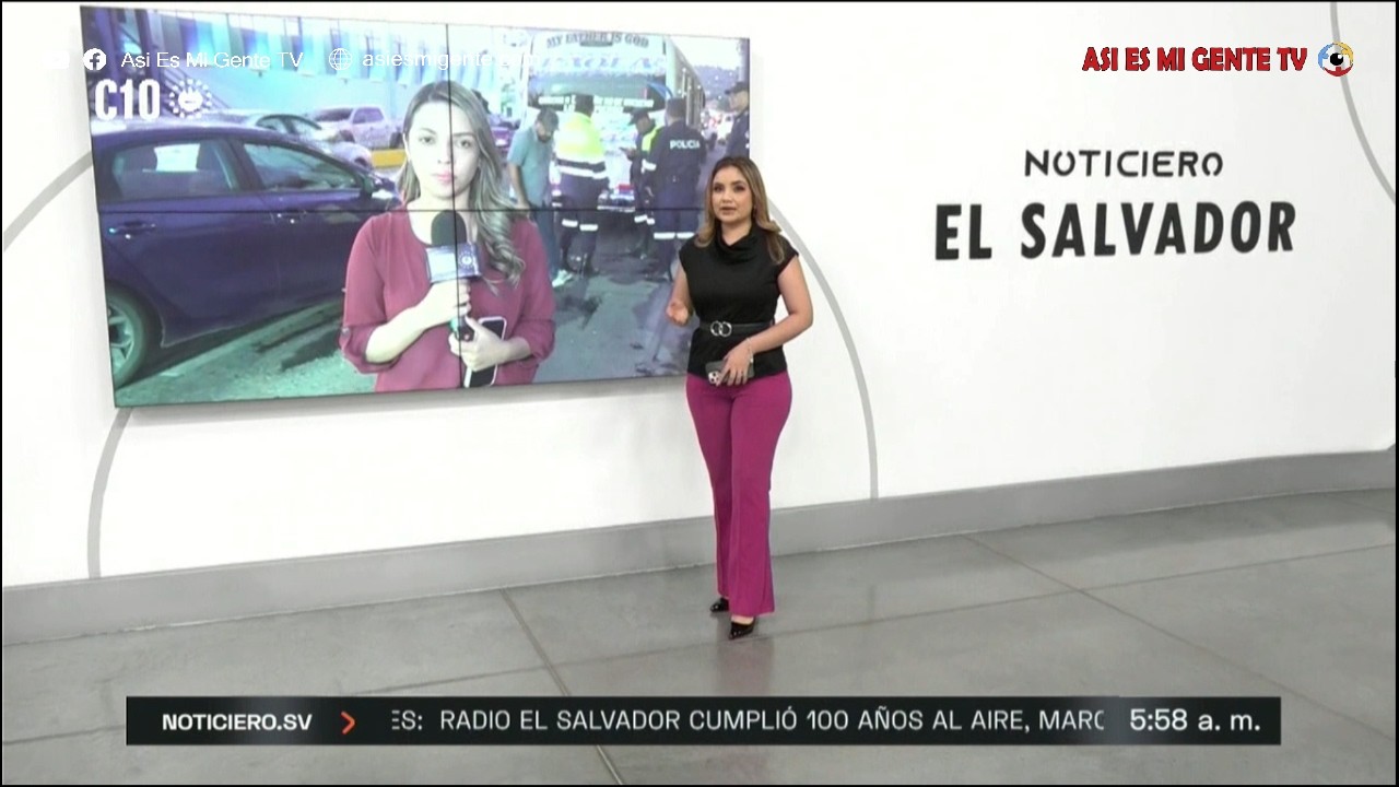EDICIÓN DE LA MAÑANA NOTICIERO EL SALVADOR, DESDE DEPTO. LA LIBERTAD