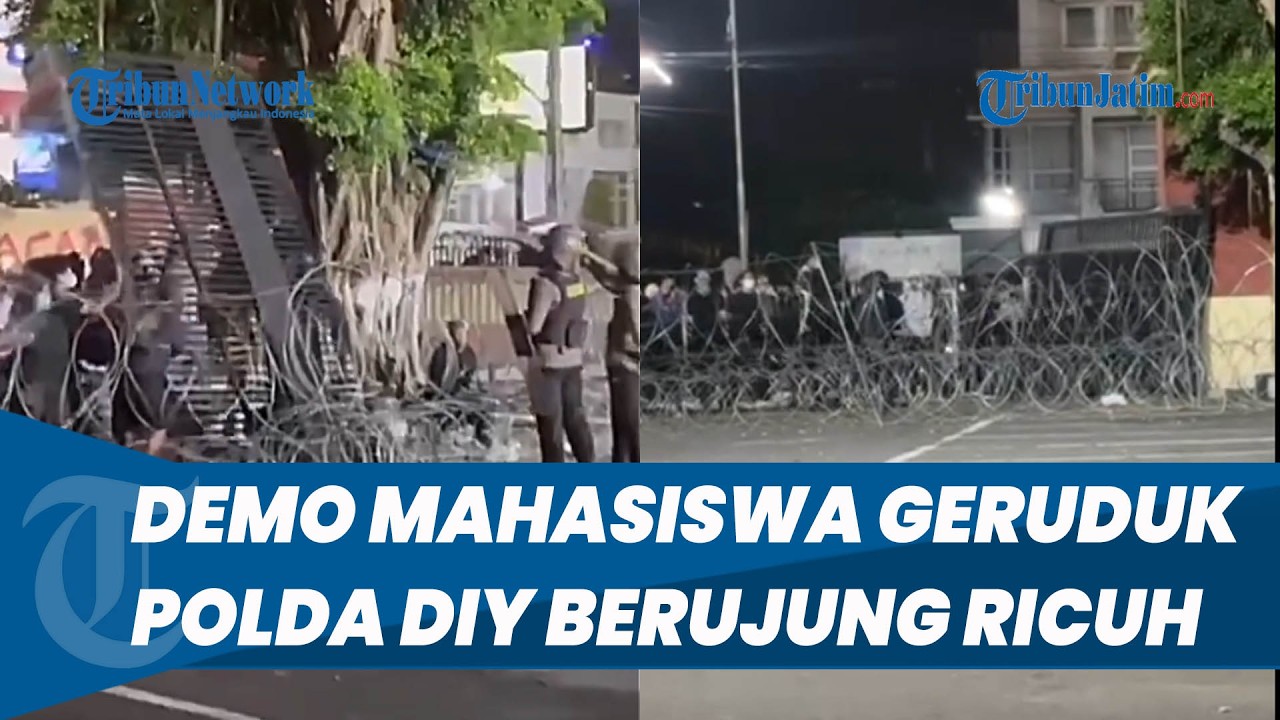 Kericuhan di Ring Road Utara Sleman, DIY, Aksi Doa Berubah Anarkis