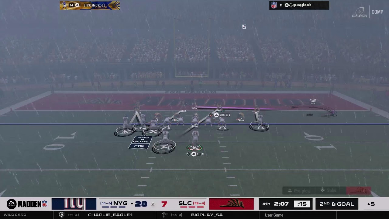 PS5 Madden 26 Gameplay - Armadillos VS Giants