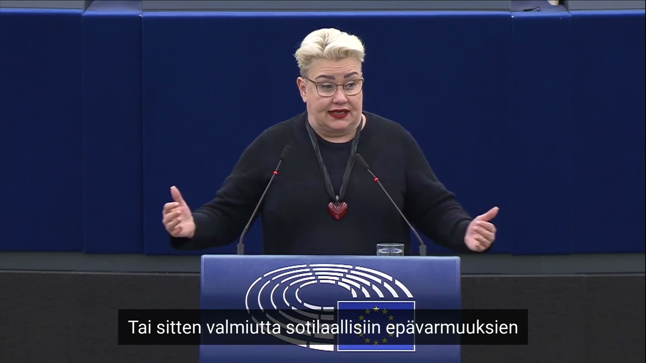 Puheeni 13.3.2024 Tämä on Eurooppa -keskustelussa pääministeri Petteri Orpon kanssa