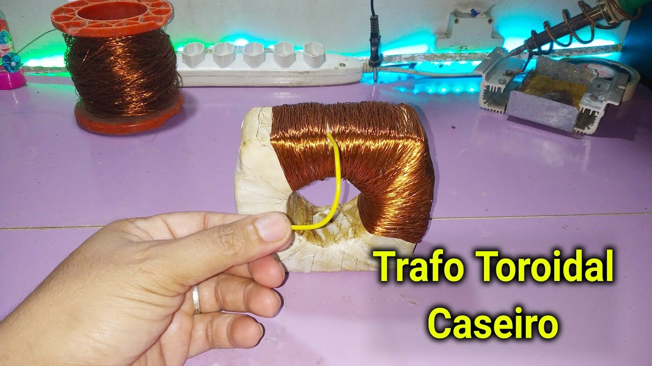 Como BOBINAR Primário no Motor de Geladeira TRANSFORMADOR CASEIRO sem CALCULAR Parte 3