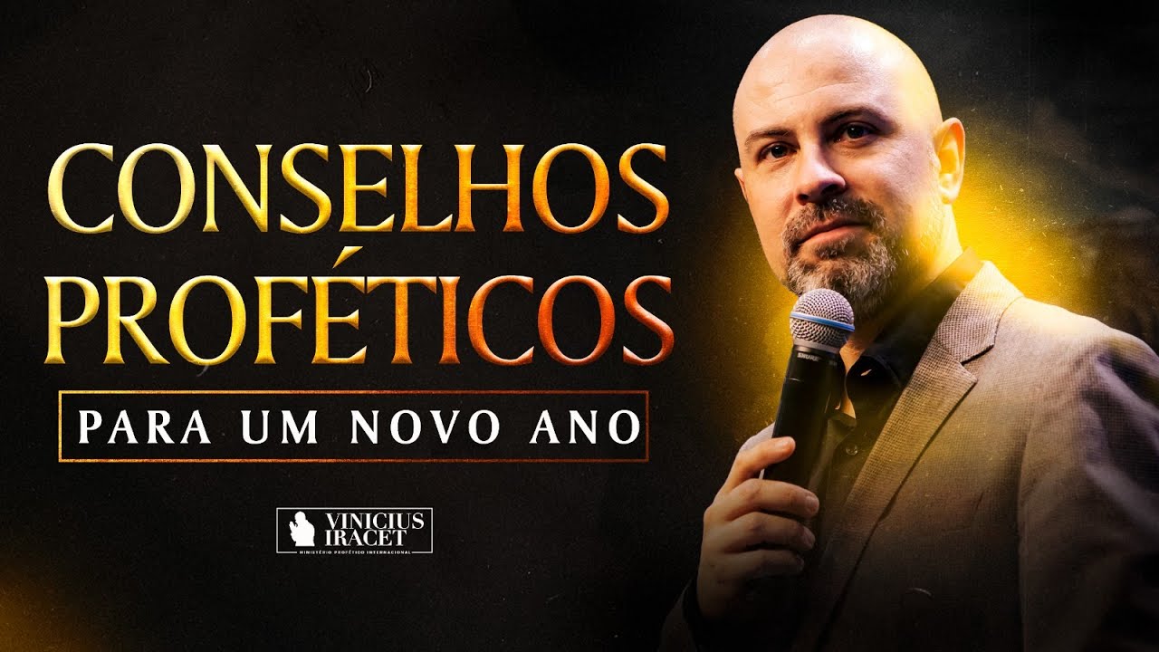CONSELHOS PROFÉTICOS E DE SABEDORIA PARA UM NOVO ANO - 7 DECLARAÇÕES (AO VIVO) @ViniciusIracet