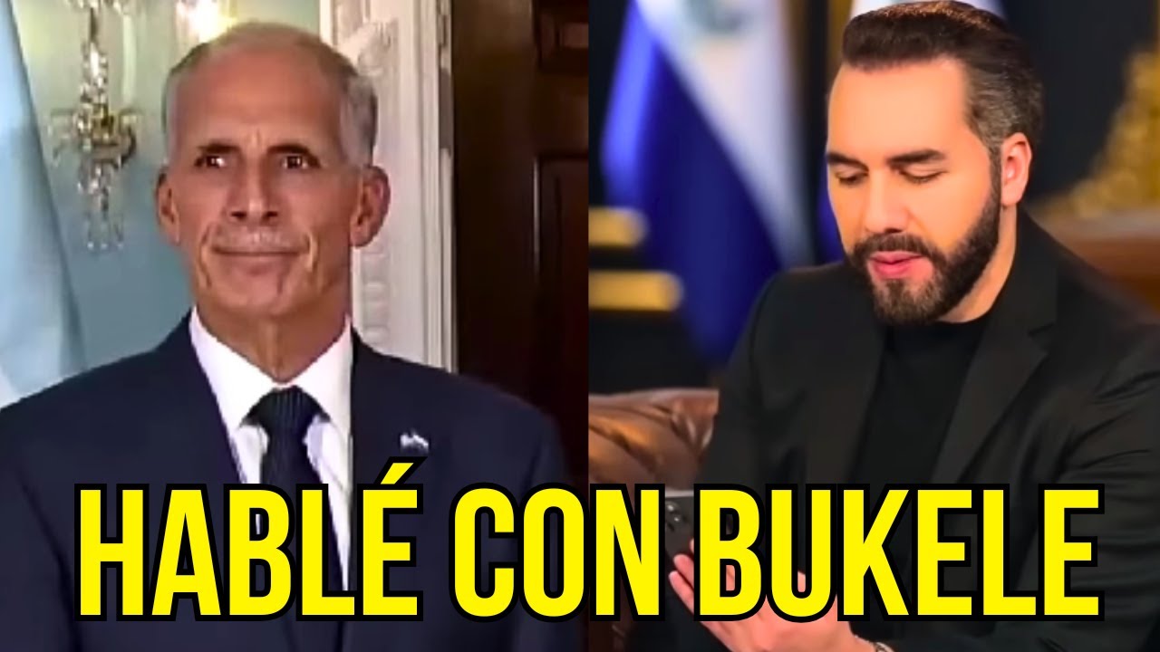 ESTA FUÉ LA REACCIÓN DE NASRY ASFURA AL VER A NAYIB BUKELE