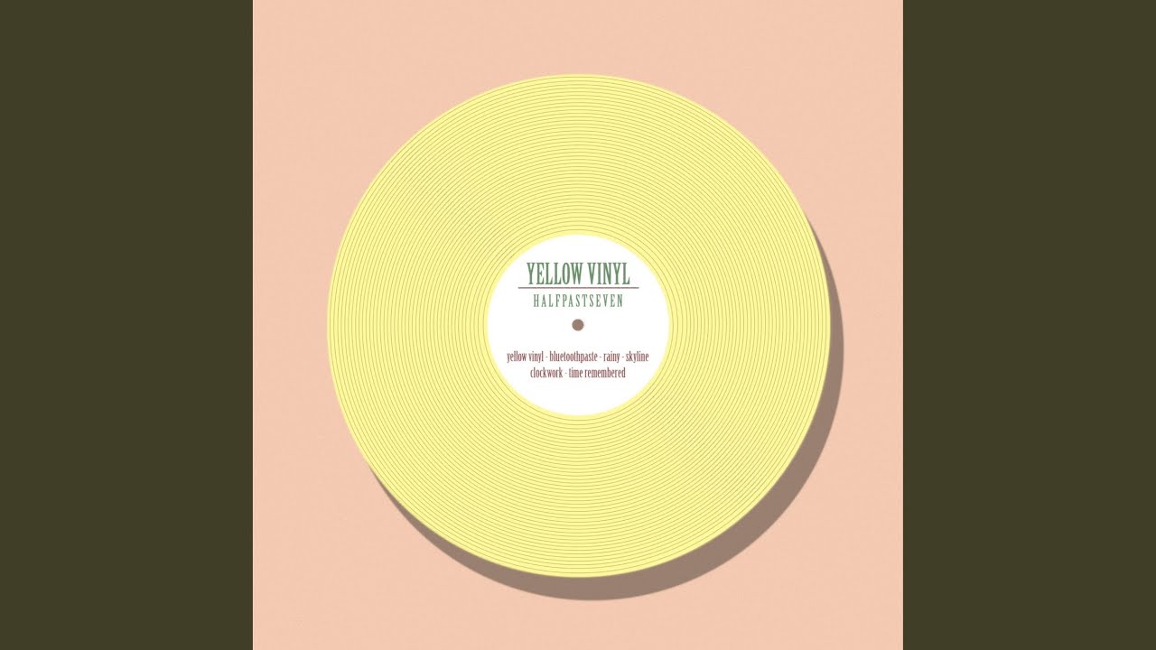 yellow vinyl