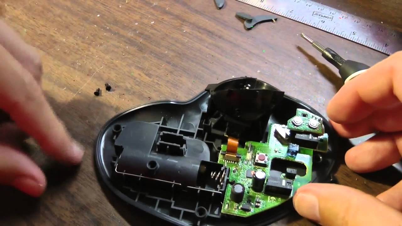 Logitech M570 trackman replacement mouse button