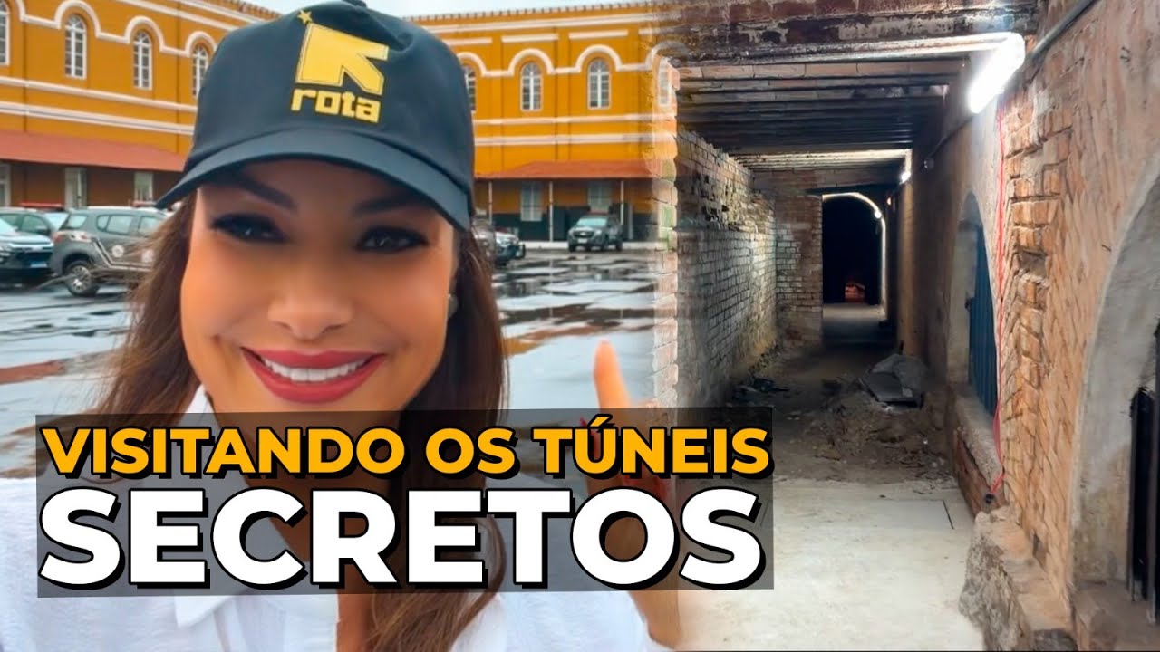 JULIA PRADO NOS TÚNEIS SECRETOS DA ROTA + LIVE NO CAFÉ COM PIRES
