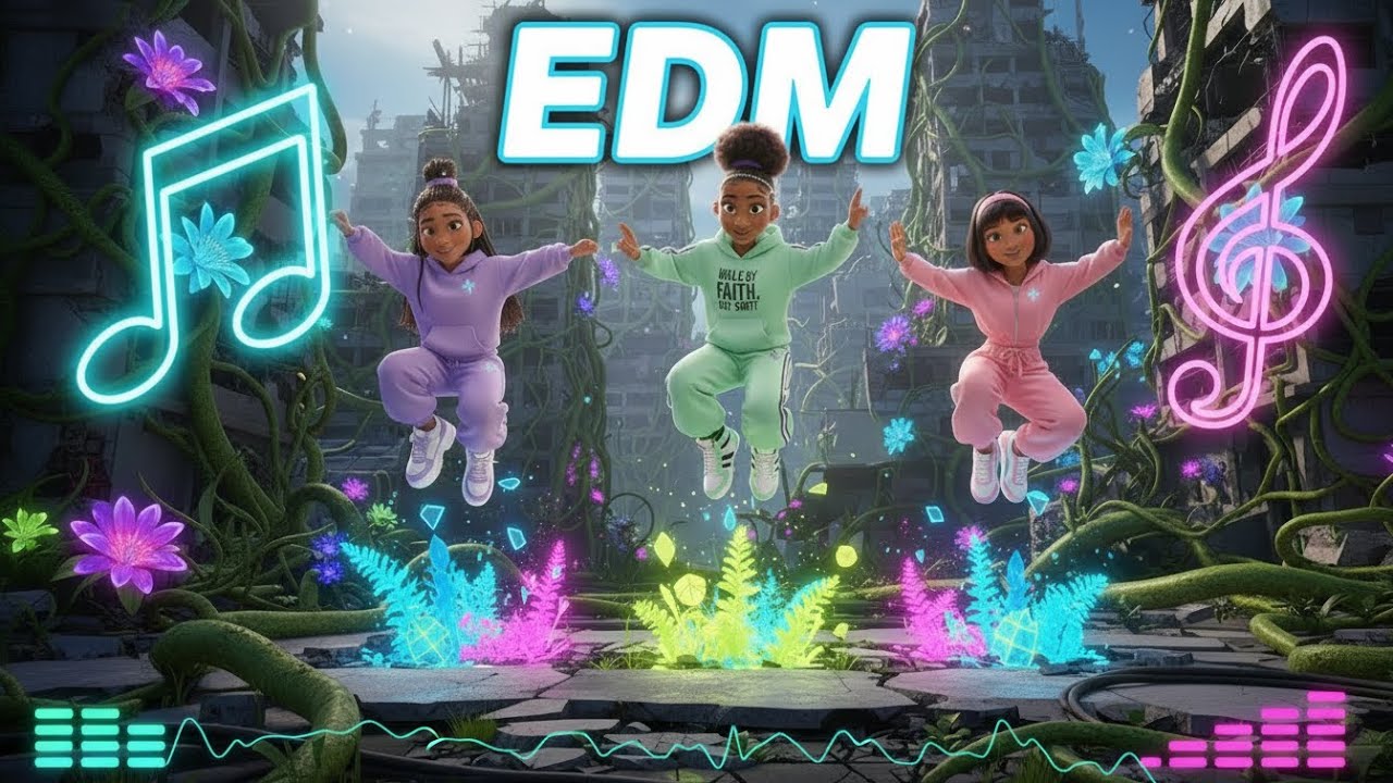 Rooted - EDM Popular Remix of Psalm 1 by Neon Selah - High Energy Workout Music
