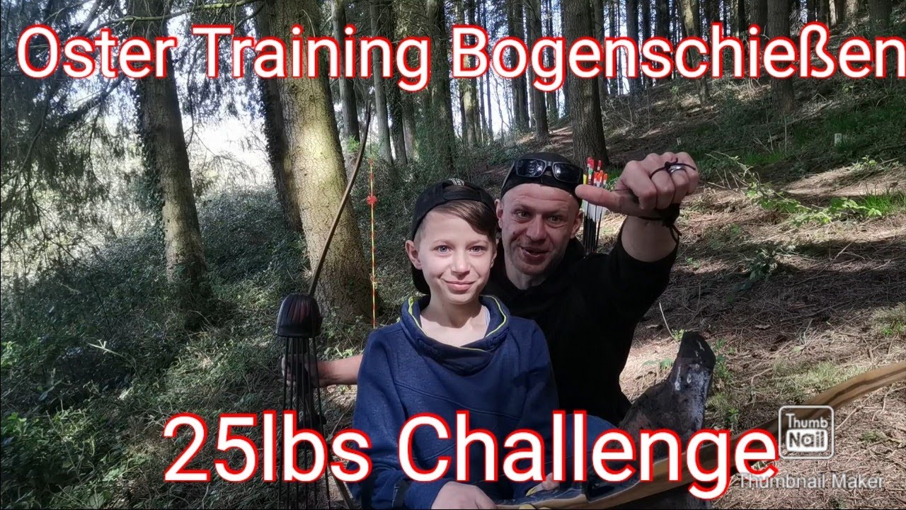 Oster Training Bogenschießen Incl 25 lbs Challenge