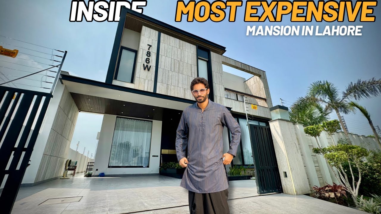Rs 25 CRORES MOST EXPENSIVE (RALPH-LAUREN) LUXURY MANSION of Pakistan For Sale in Lahore