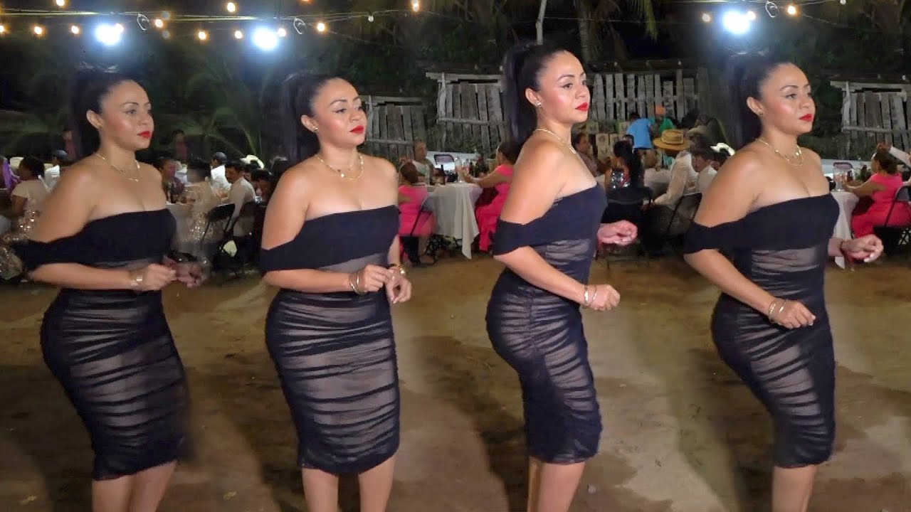 Así Se Baila Con La Luz Roja En Cruz Grande, Gro. | Que Mujeres Más Hermosas!