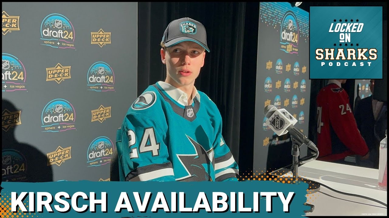 Christian Kirsch's First Media Availability As A San Jose Shark