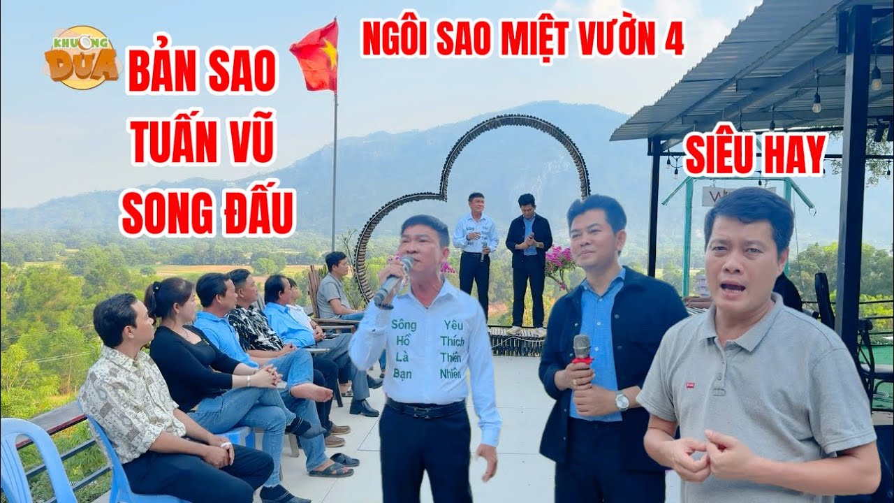 Cả xóm hát như ca sĩ, hấp dẫn nhất màn song đấu liên khúc Tuấn Vũ| Khương Dừa| Ngôi Sao Miệt Vườn 4