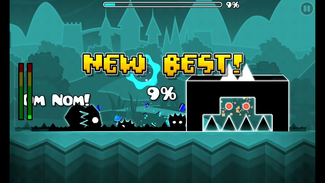 playing gd (those was my firends and my sibling screamed) 