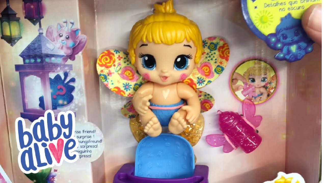 Baby Alive Glo Pixies Mini Honey Rose Doll #freeproduct @hasbro