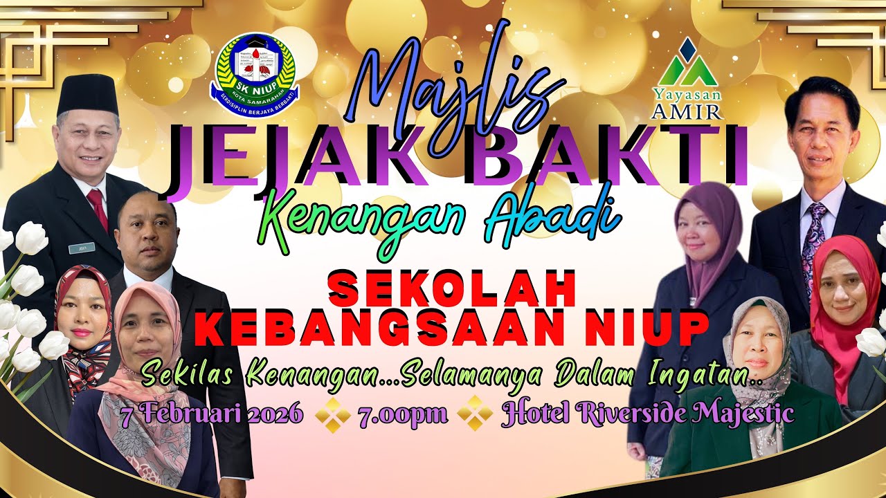 JEJAK BAKTI KENANGAN ABADI GURU- GURU SK NIUP