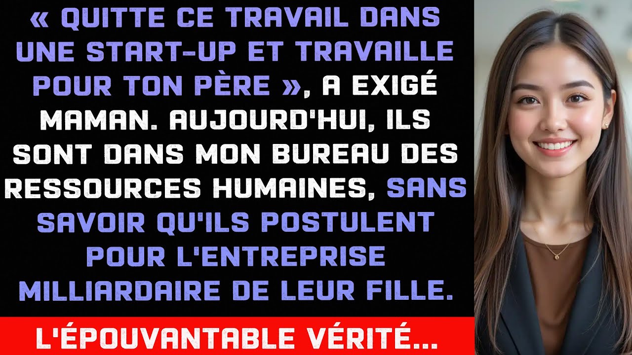 Ils m'ont forcé à abandonner mon job de rêve—maintenant ils me supplient de les embaucher