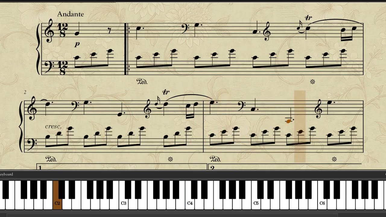 Scarlatti — “Ethereal Reverie” L.358 / K.95 |  Piano Sheet Music Tutorial