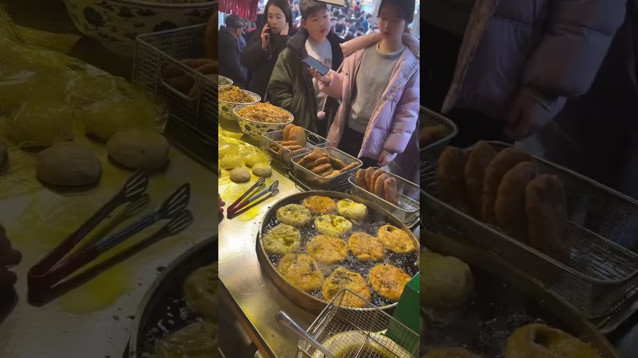 Set up a stall and sell 1,000 scallion pancakes every day!