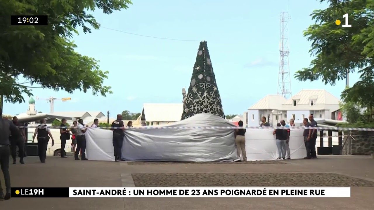 En pleine rue à Saint-André, un jeune homme de 23 ans a été poignardé par un camarade ce jeudi.