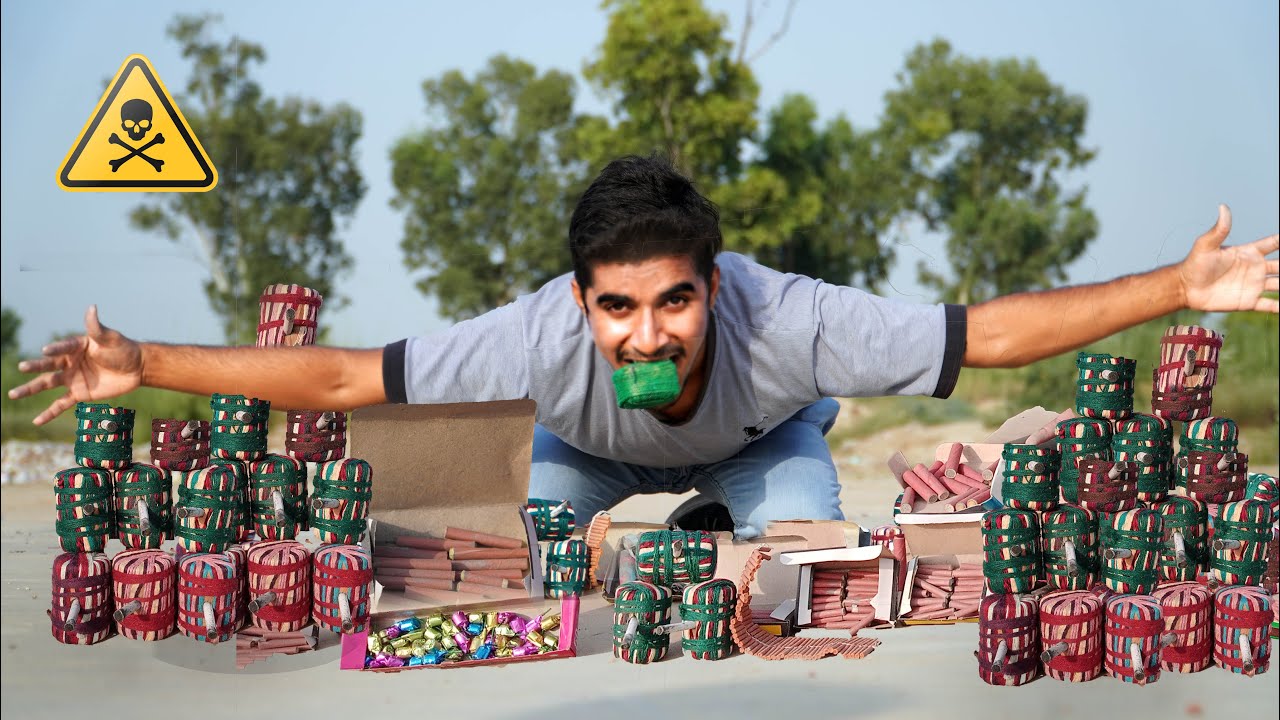 Testing All New Diwali Crackers - Top Diwali Patake experiment